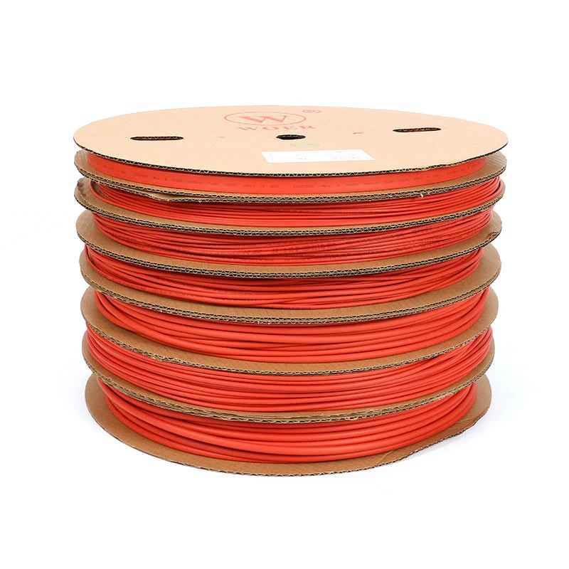 1 m de gaine thermorétractable 2:1 rouge Φ2 mm vendue au mètre – Image 3