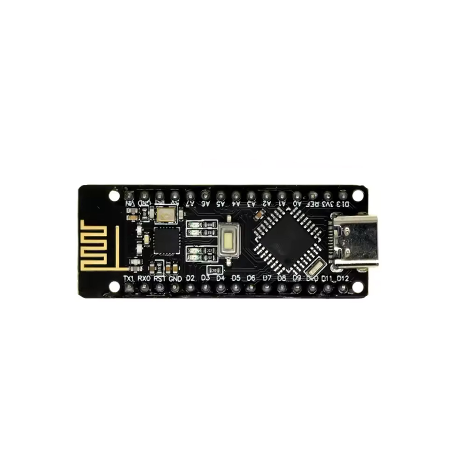 RF-Nano avec NRF24L01+ compatible Arduino Nano USB-C
