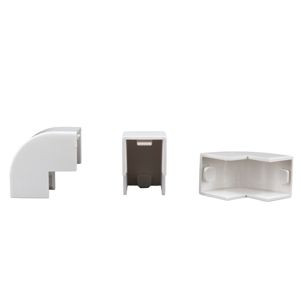 10x yourDroid angle extérieur pour gaine de câbles 16x16 blanc – Image 3