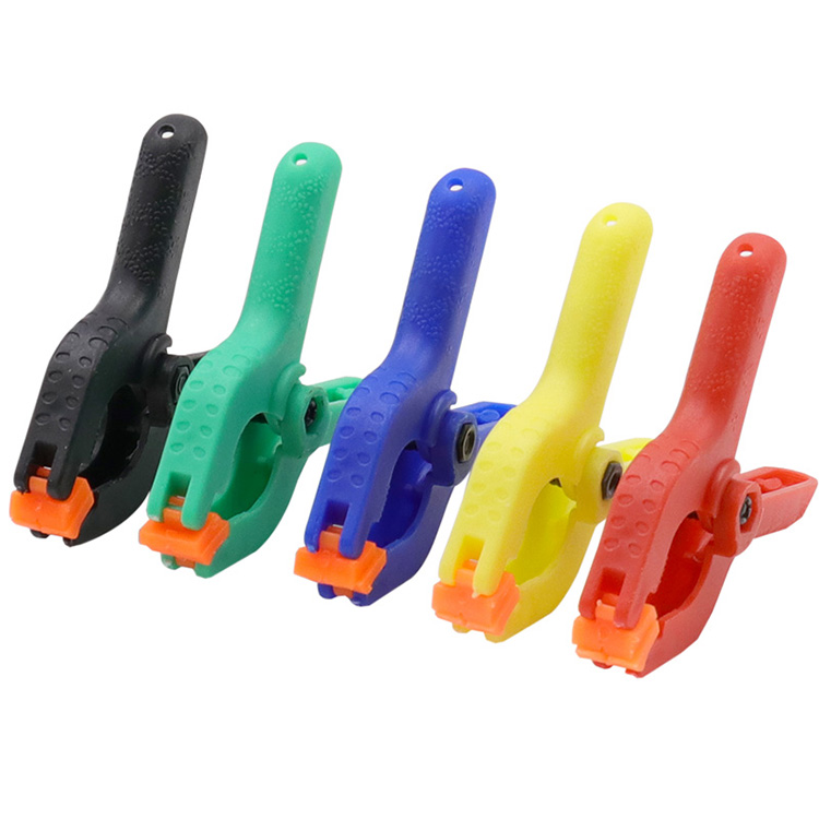 5x pince-serre 50 mm (2") multicolore