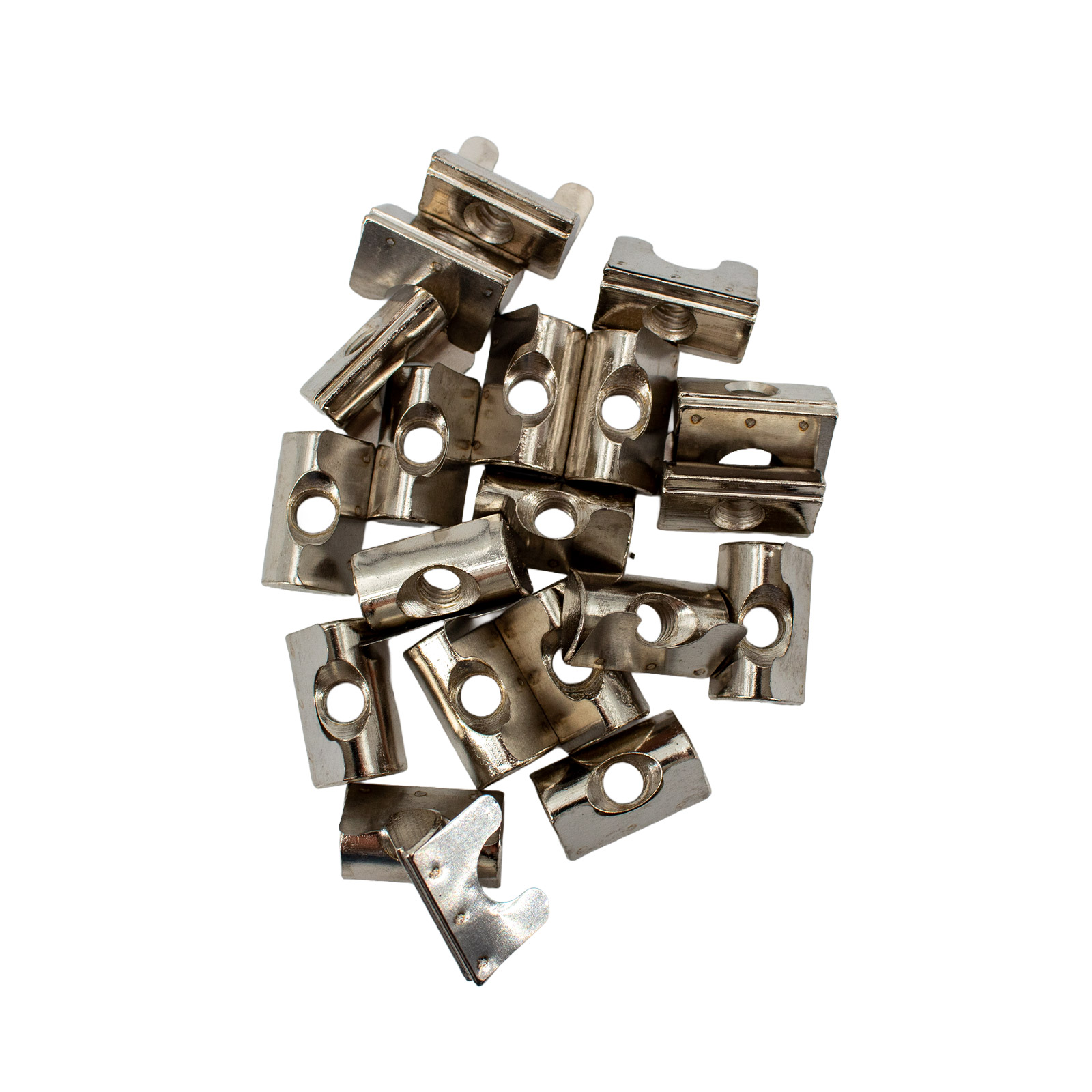 20x écrou à rainure M6 Nut 8 pivotant avec ressort