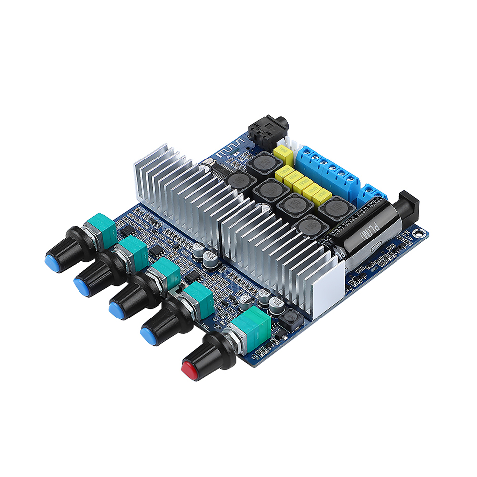 AIYIMA TPA3116 carte amplificateur 2.1 canaux Bluetooth 5.0 2x50W + 100W caisson de graves
