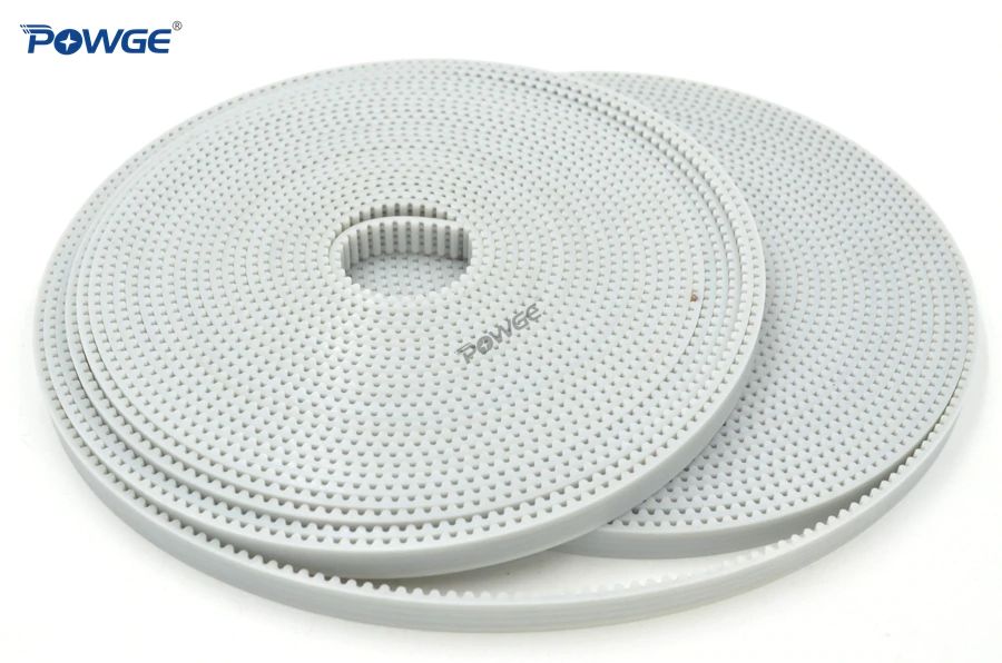 1 mètre courroie crantée POWGE GT2 ouverte 6 mm 2GT-6 PU/noyau acier