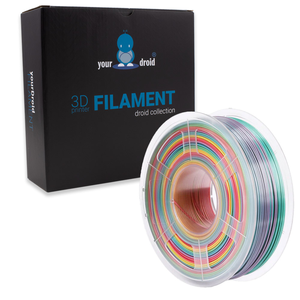 Filament PLA yourDroid Arc-en-ciel 1,75 mm 1 kg – Image 5