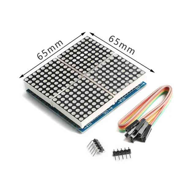 Module matrice LED Max7219 2x2 rouge – Image 2