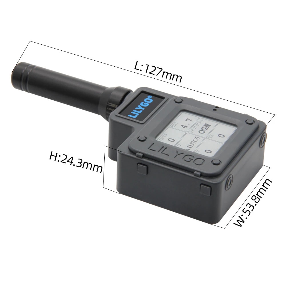 LILYGO® TTGO T-Echo 868Mhz (Noir) – Image 3
