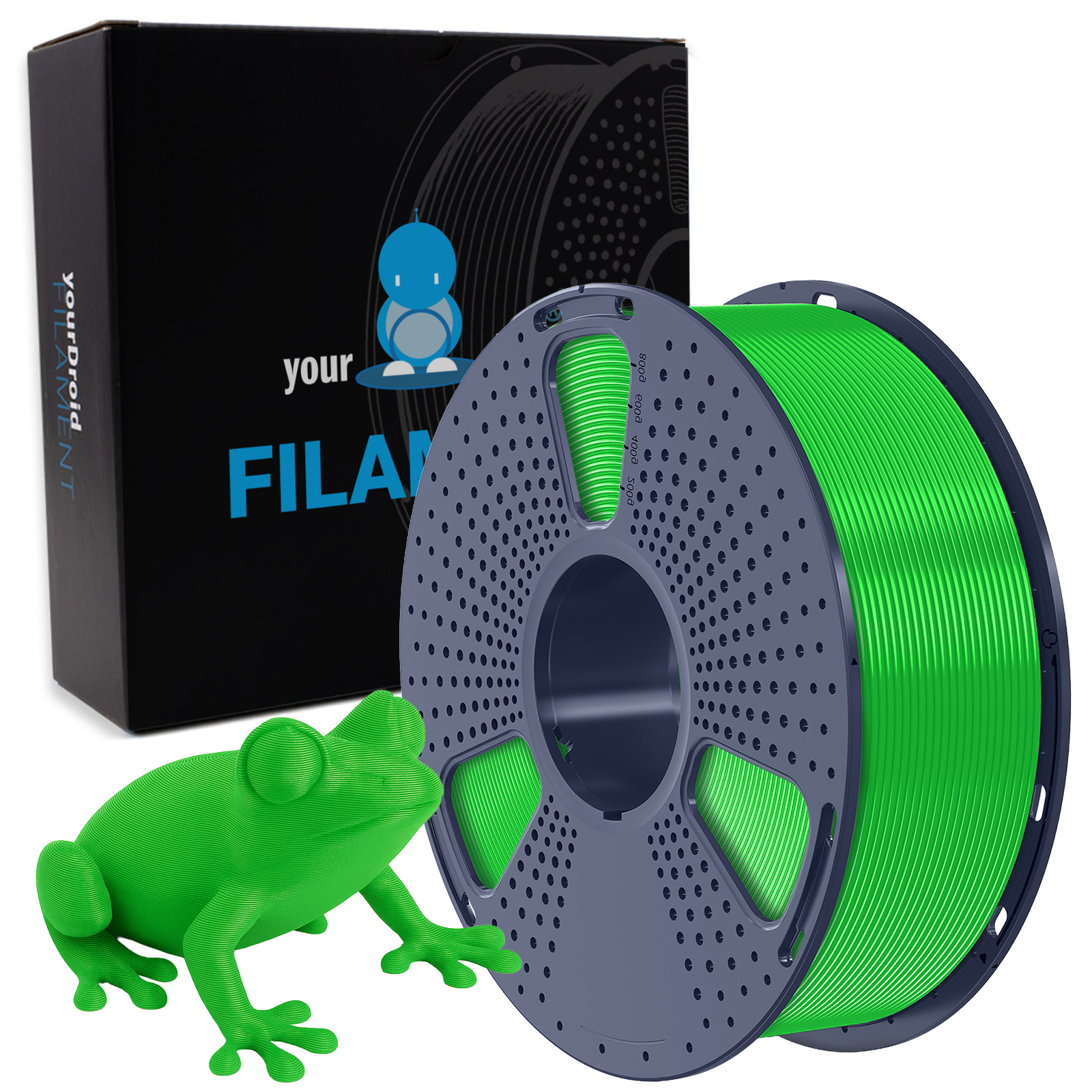 Filament PLA yourDroid Vert 1,75 mm 1 kg