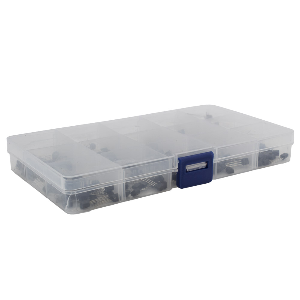 Kit de transistors TO-92 300 pièces à 15 valeurs – Image 3