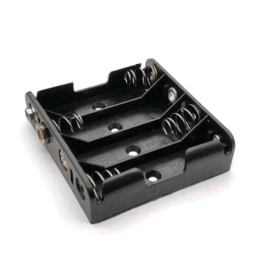 Support de piles AA 6V avec connecteur 9V