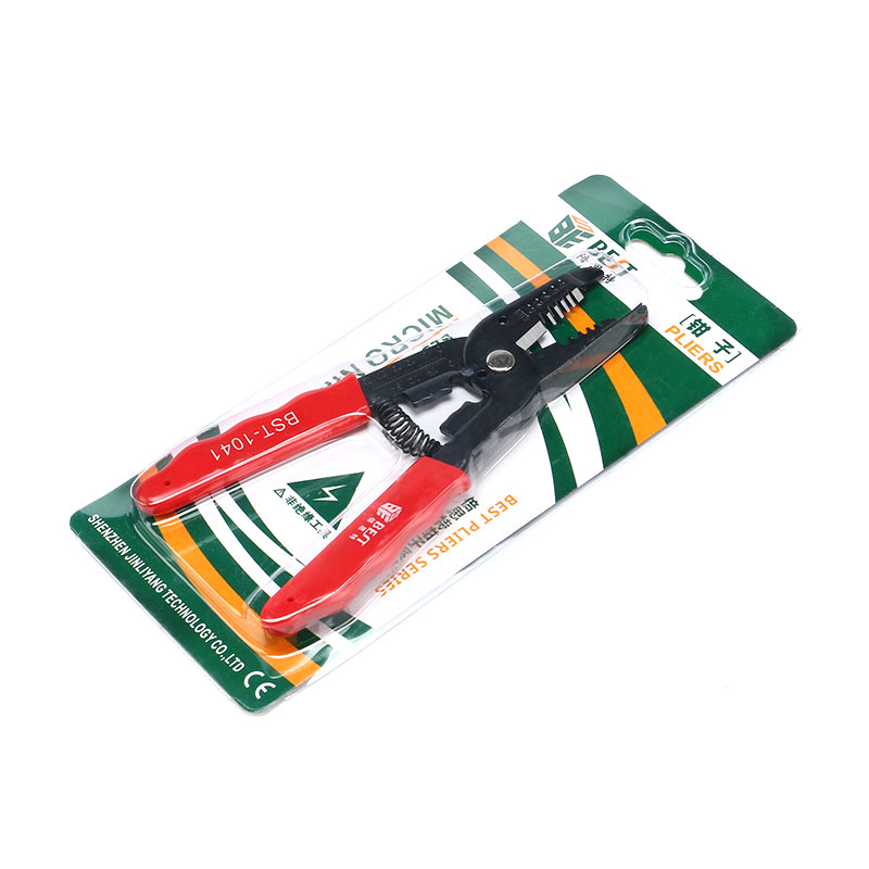BST-1041 Pince à dénuder pour câbles 0.9-5.5mm² 10-18 AWG – Image 4