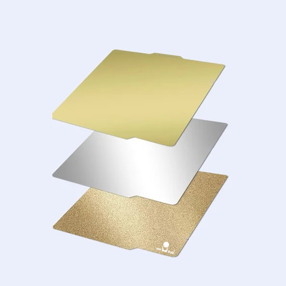 yourDroid PEI/PEI Flexplate pour Bambu Lab X1 P1S lisse/texturée – Image 3