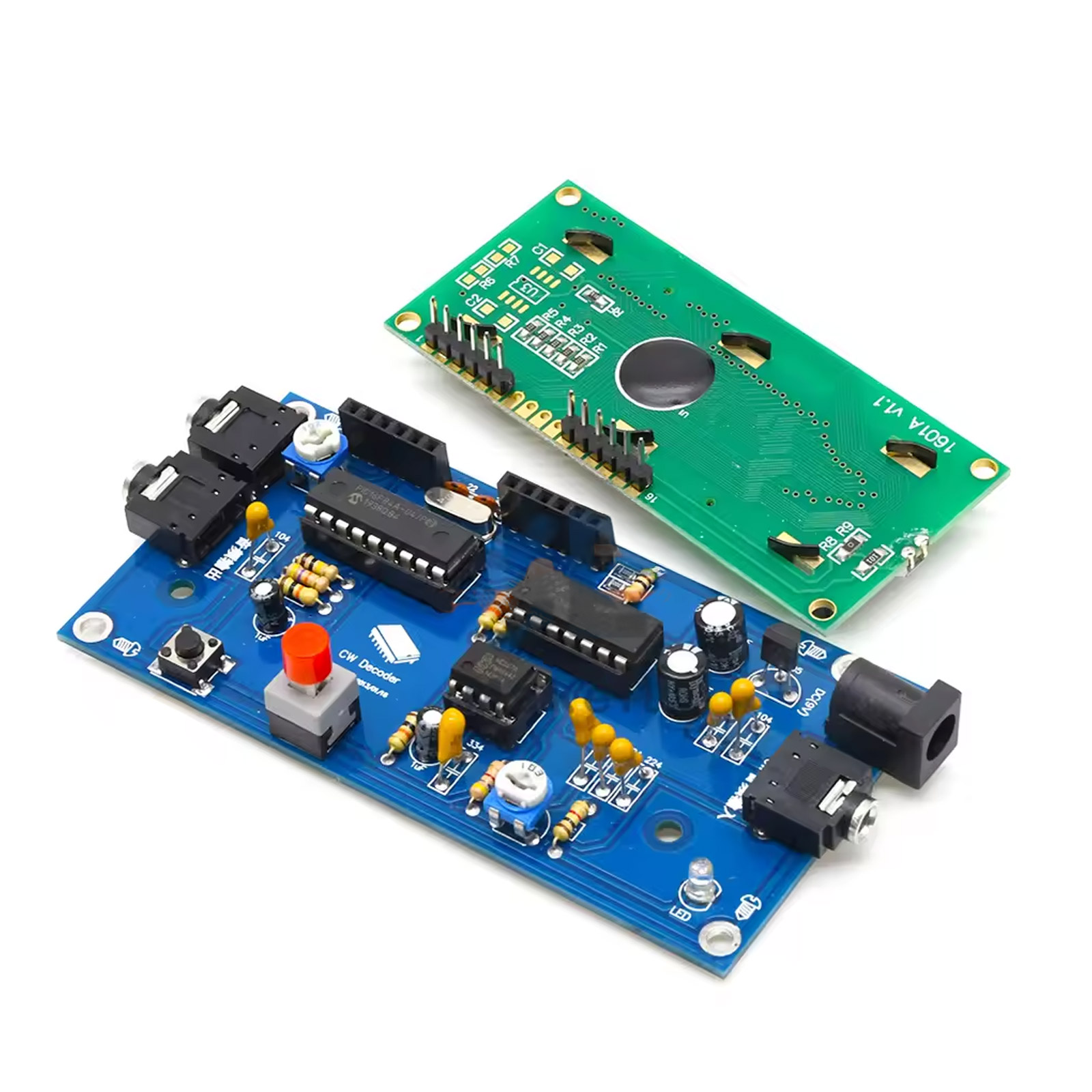 Module décodeur de code Morse avec LCD et LED – Image 3