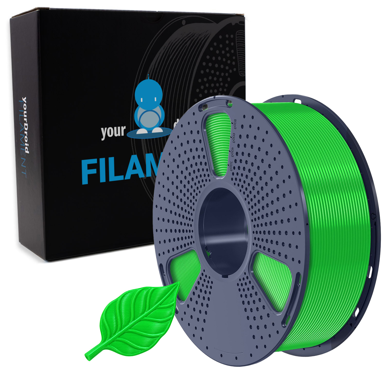 yourDroid Filament TPU 95A Vert 1,75 mm 1 kg