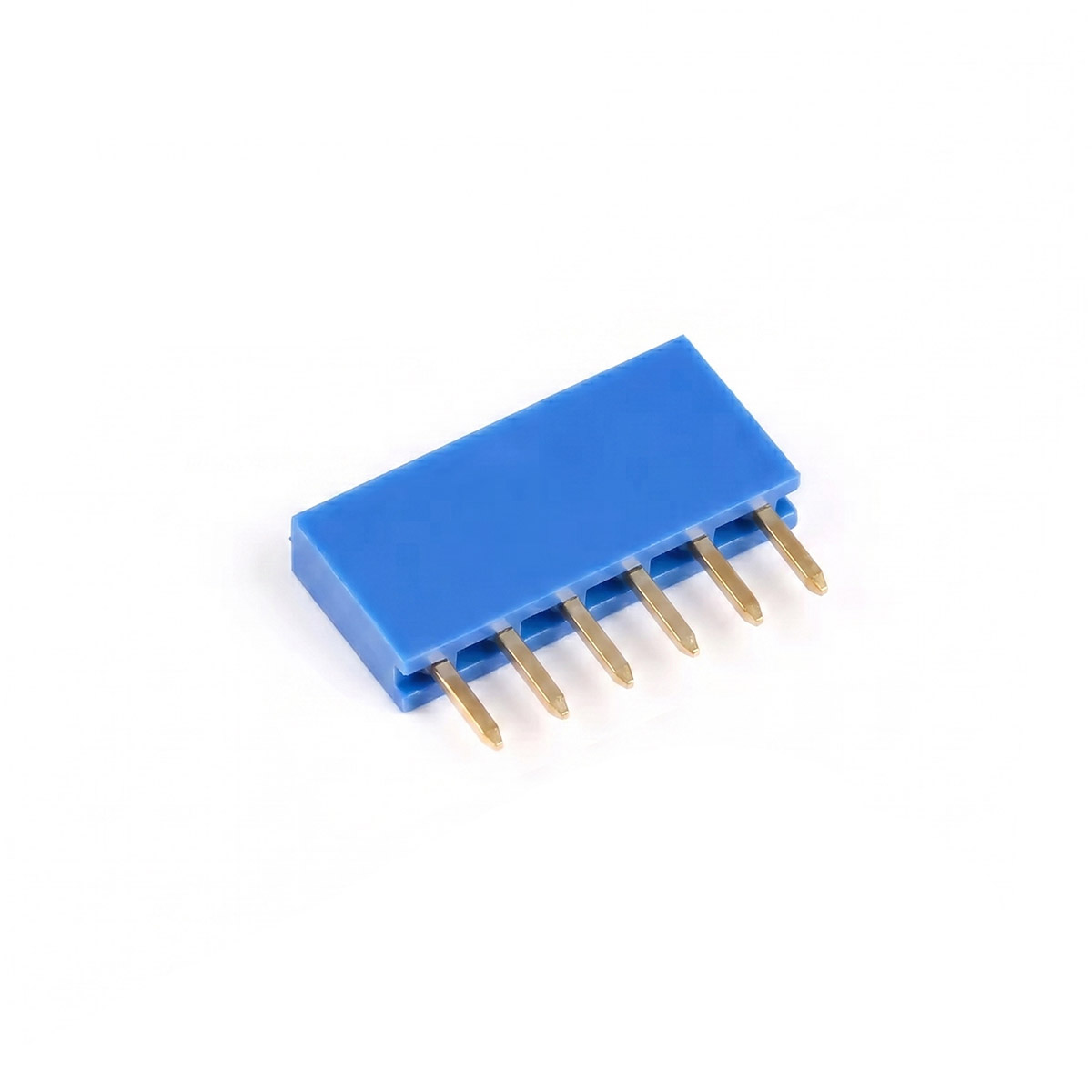 20x barrette femelle 6 broches 2,54 mm bleue – Image 2