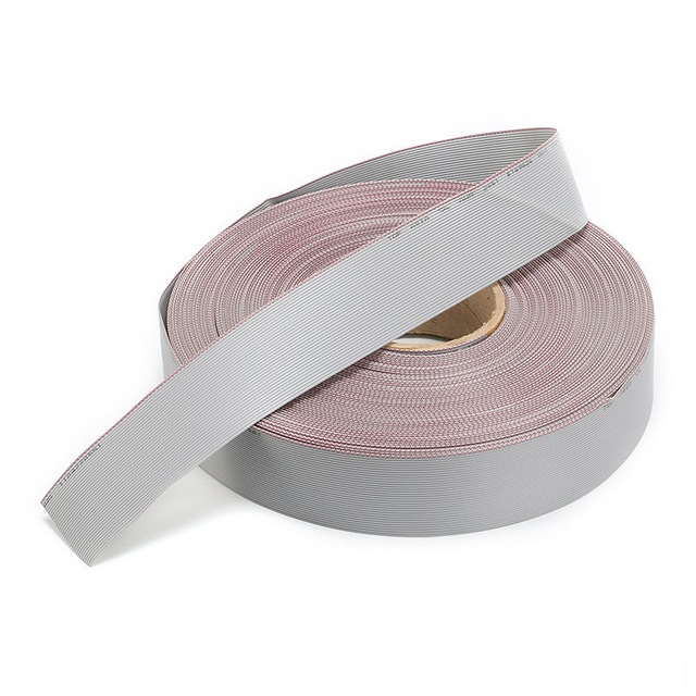 Câble ruban 1 mètre 34 broches 1,27 mm (gris)