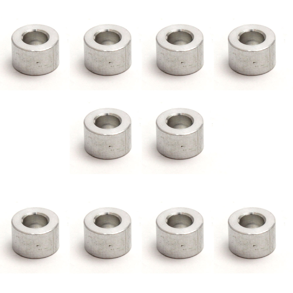 10x entretoise en aluminium M5/6,35 mm (1/4 pouce)