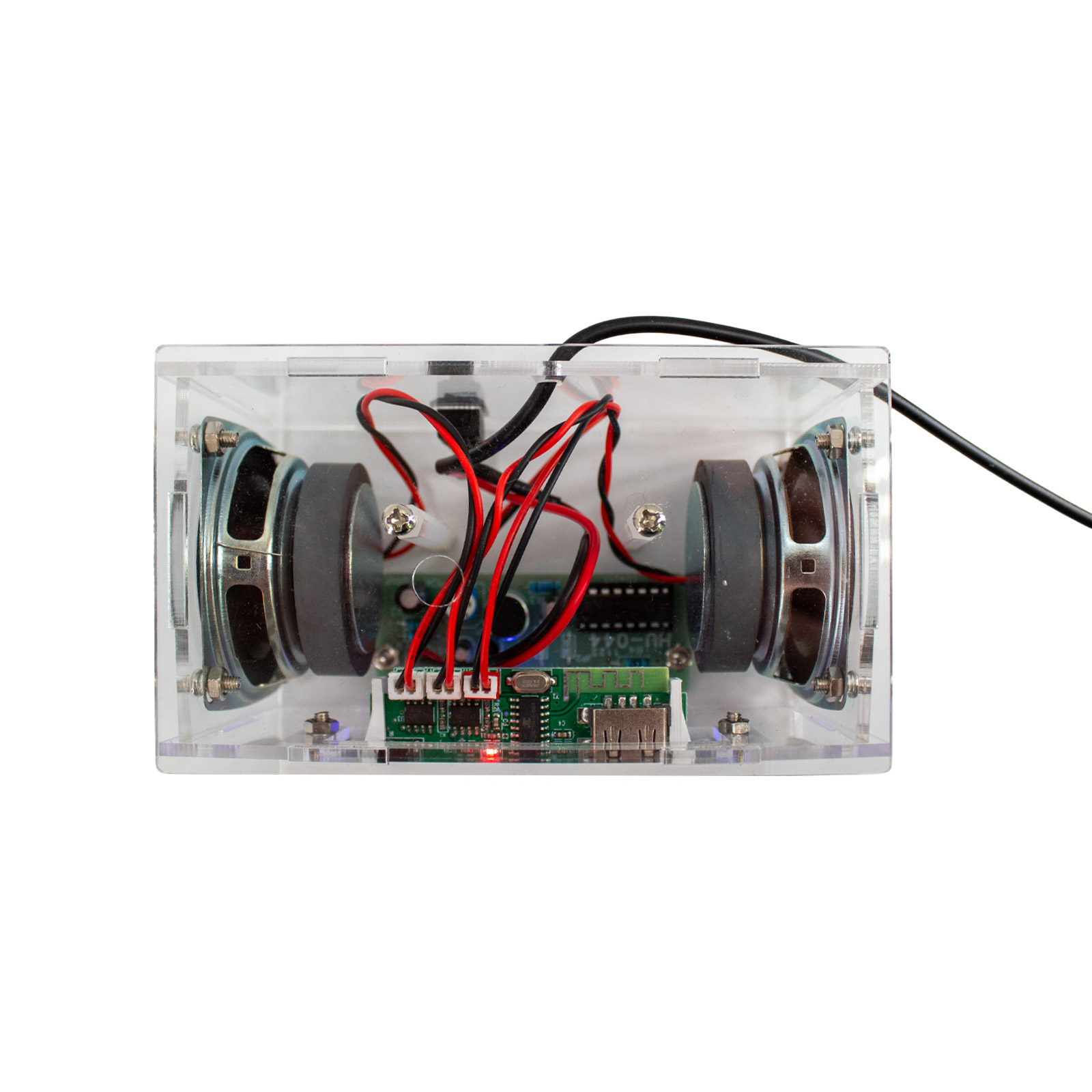 Kit DIY enceintes stéréo Bluetooth avec LEDs et télécommande – Image 5