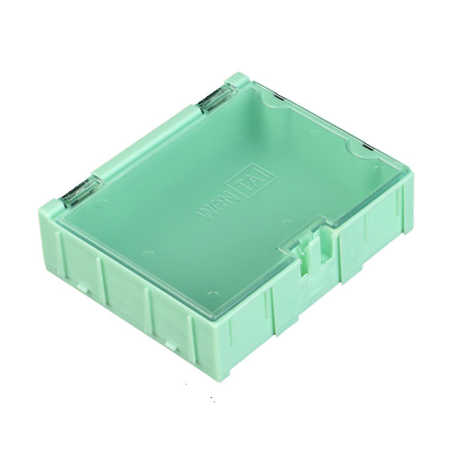 1x Boîte conteneur vide 3 pour composants CMS - vert