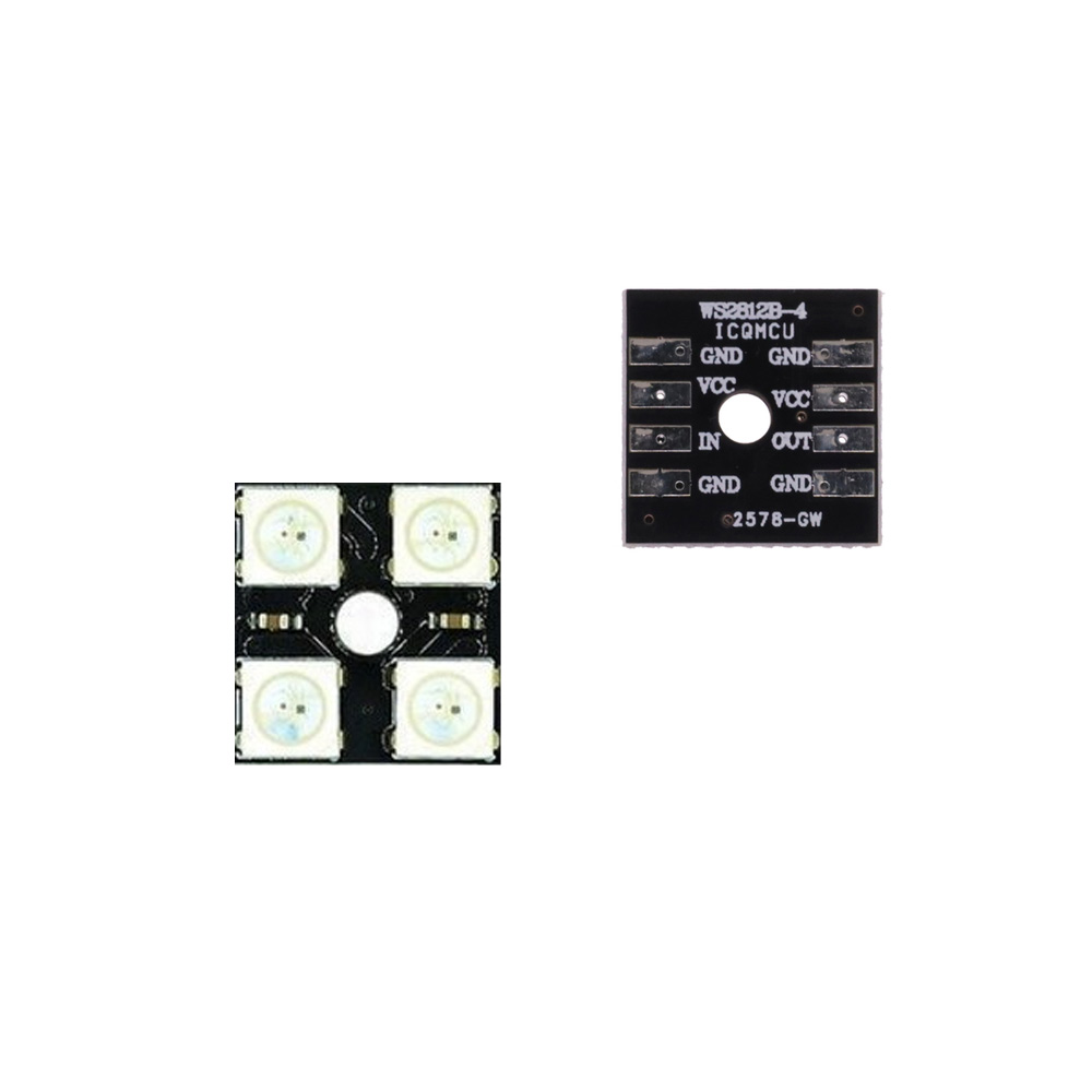 Panneau LED RGB 4 bits WS2812 5V similaire à Neopixel