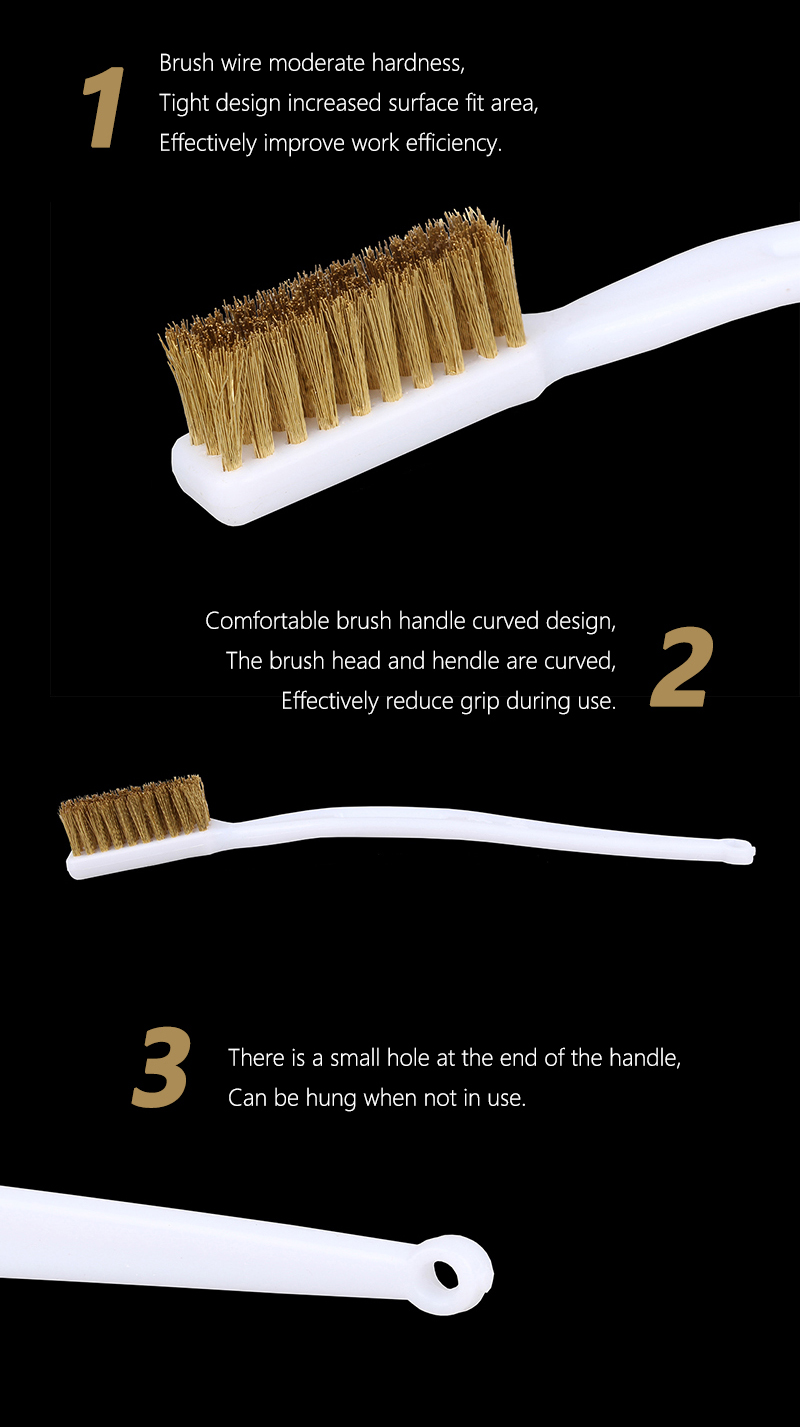 Brosse en laiton pour nettoyage de buses d'imprimante 3D – Image 4