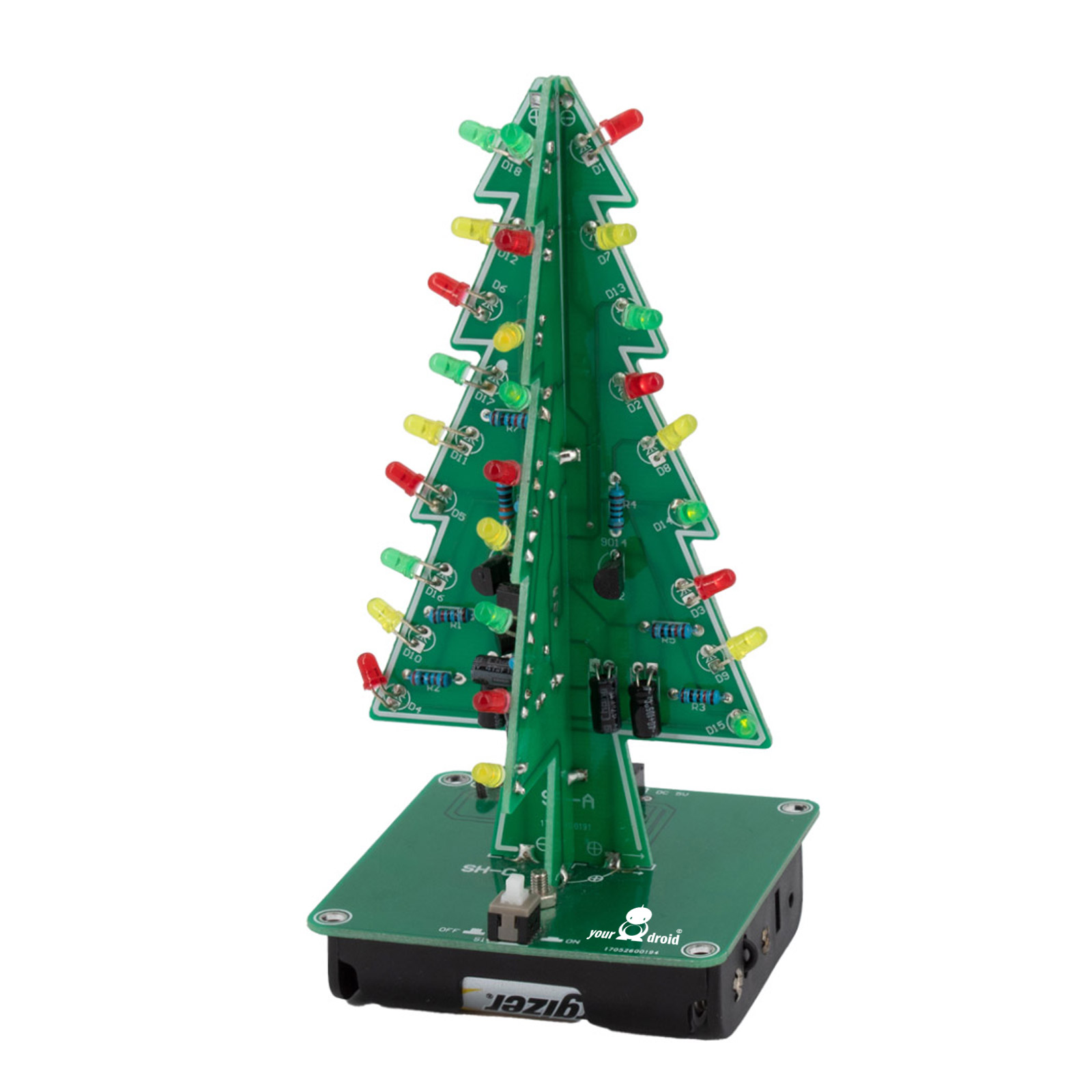 Kit sapin de Noël LED GREEN EDITION