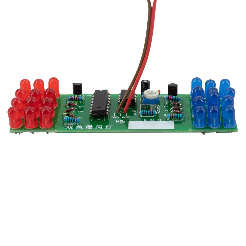 Kit stroboscope LED rouge / bleu – Image 4