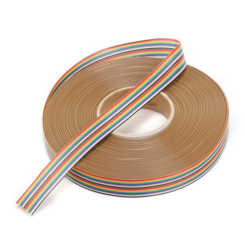 Câble ruban plat 20 broches 1,27 mm (multicouleur) - 1 mètre – Image 2