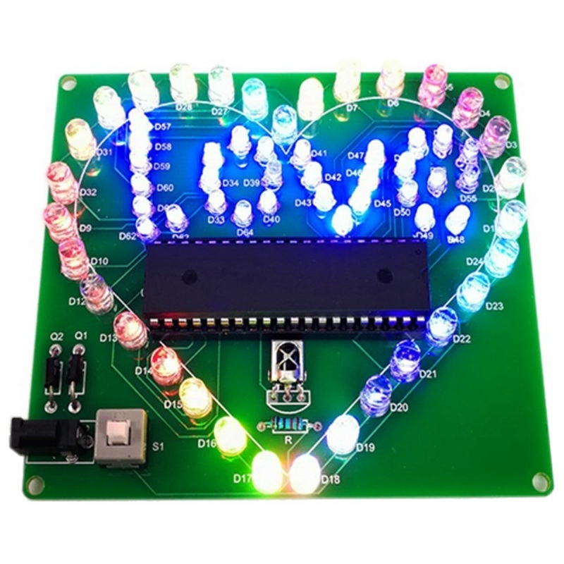 Kit Love LED-Cœur à souder