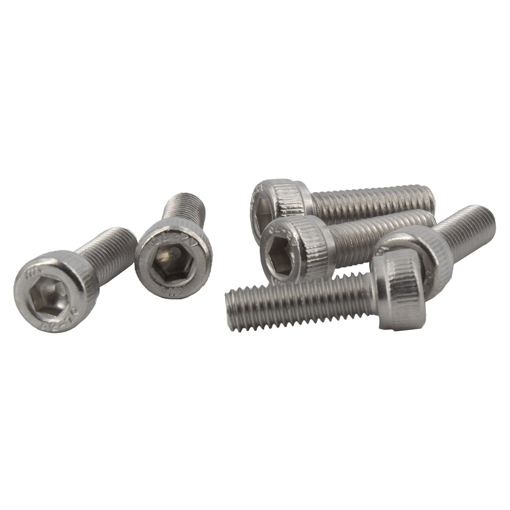 50x vis à tête hexagonale M5x16mm DIN912 acier inoxydable