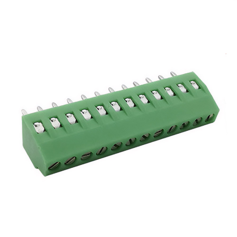 10x bornes à vis 12 broches 2,54 mm 150V 6A pour câbles 26-18 AWG – Image 4