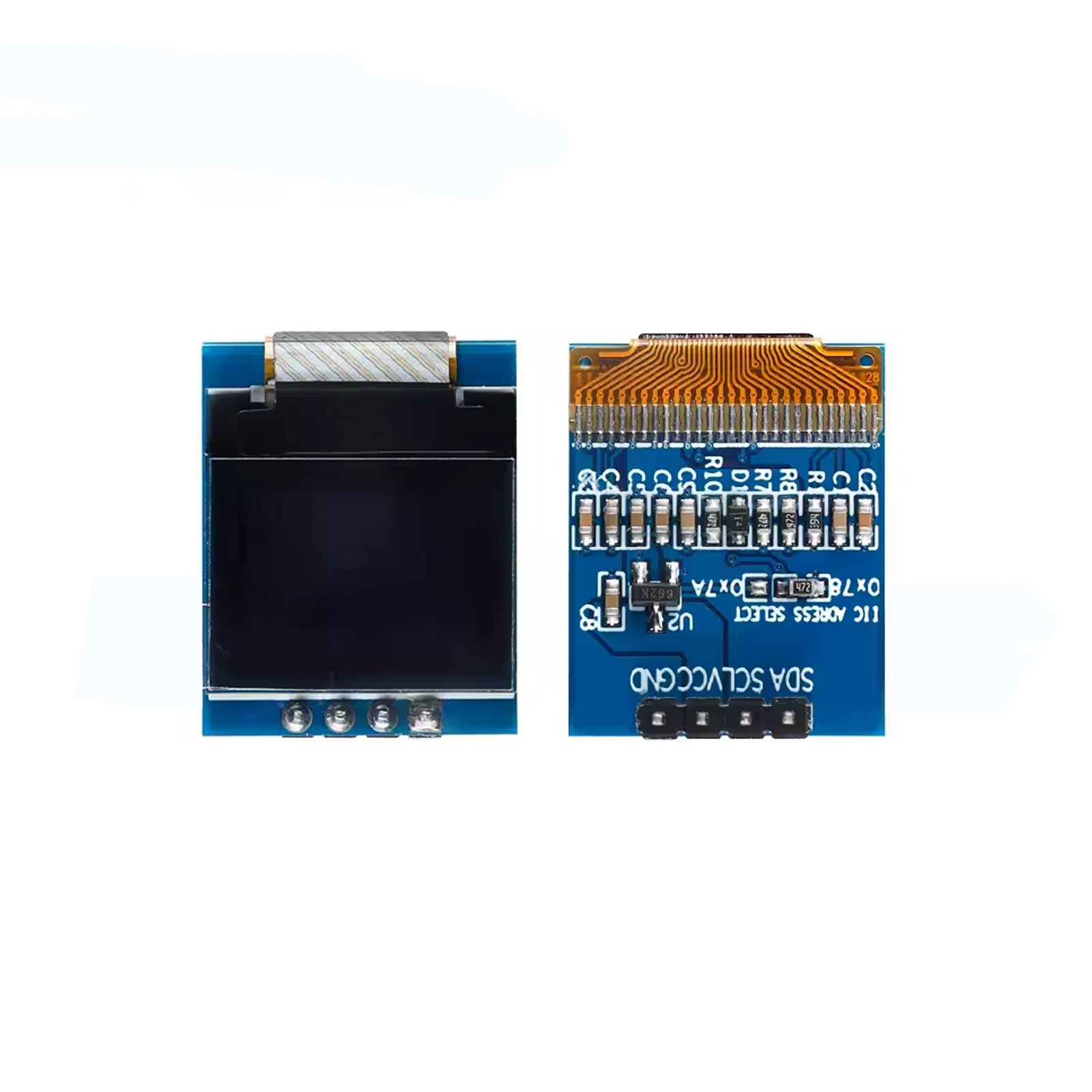 Écran OLED 0.66" Bleu 64*48 SSD1306 Module I2C