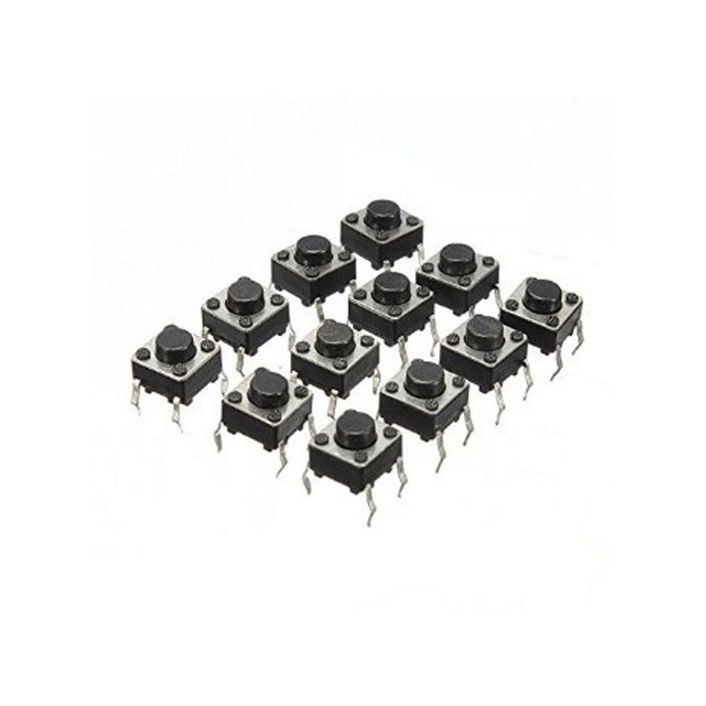 1000 Boutons miniatures / Interrupteurs 6x6x4,3mm – Image 2