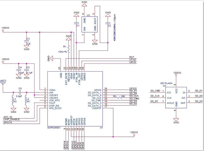 Module WiFi série ESP-12F ESP8266 – Image 6