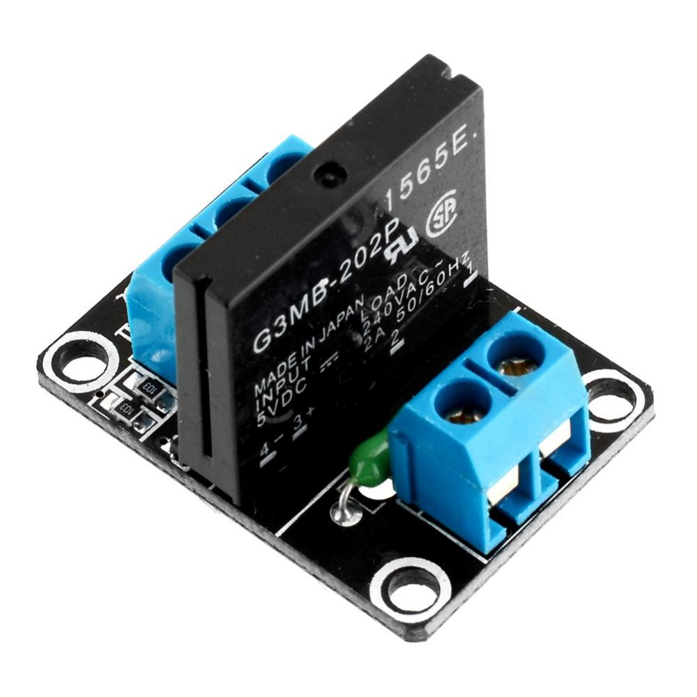 Module relais statique 1 canal 5V/230VAC déclenchement niveau haut – Image 2