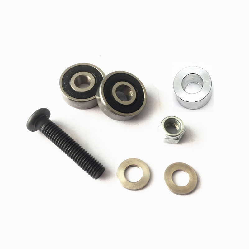 Kit de roues Delrin Dual V pour rail Openbuilds V-Slot (entretoise) – Image 2