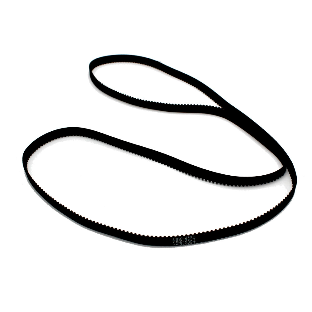 Courroie crantée GT2 fermée 752 mm 376 dents