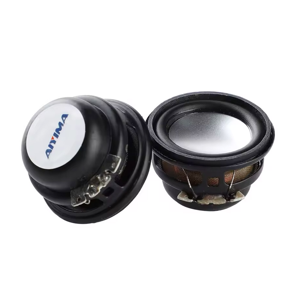 AIYIMA 2x haut-parleurs miniatures 27 mm 4 Ohm 3W kit audio compact – Image 5