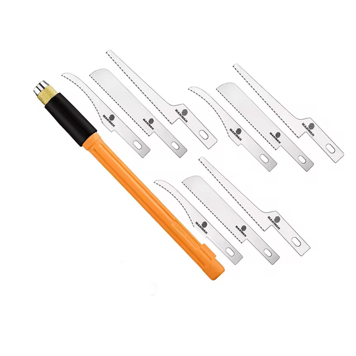 Scie manuelle miniature avec 9 lames pour modélisme et projets DIY – Image 2
