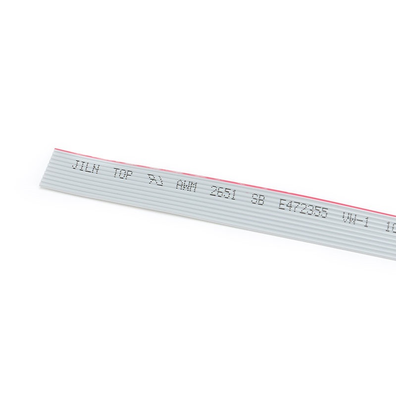 Câble ruban 10 broches 1,27 mm (gris) - 1 mètre – Image 3