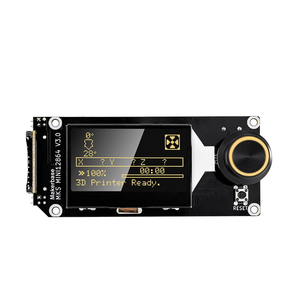 MKS Mini 12864 V3 LCD avec slot SD avant